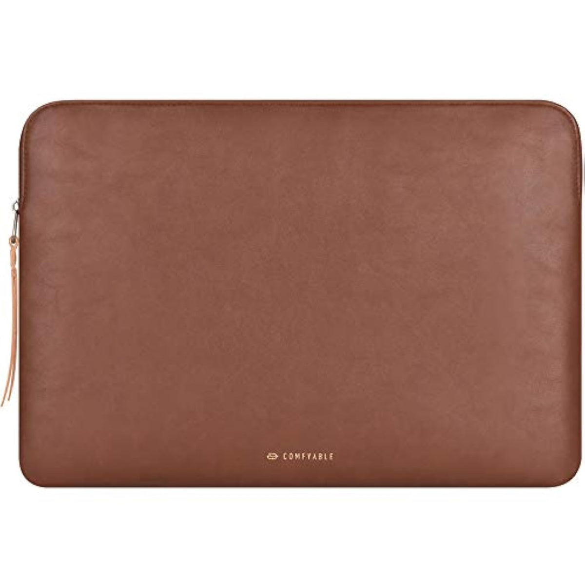 Slim Protective Laptop Sleeve Compatible With 13/13.3/14 Inch Macbook Air & Macbook Pro, Mac Travel Case, Laptop Pouch, Slim Pu Leather Cover M4/M3/M2/M1 2025-2021, Brown