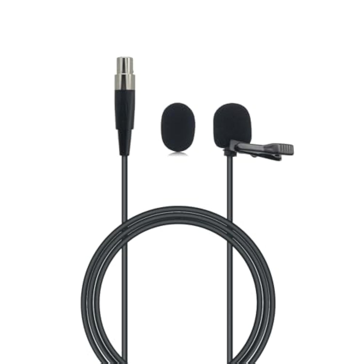 Xlr Lavalier Microphone Replacement For Akg Samson Wireless Transmitter, Phenyx Pro Mic - Lav Lapel Clip, Wearable, Ta3F Plug