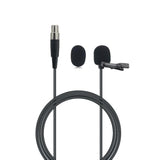 Xlr Lavalier Microphone Replacement For Akg Samson Wireless Transmitter, Phenyx Pro Mic - Lav Lapel Clip, Wearable, Ta3F Plug