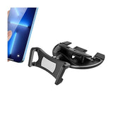 Car Cell Phone Holder, 360 Degree Rotatable Vehicle CD Slot Cellphone Mount with One Hand Operation, Adjustable Automotive Smartphones Cradle