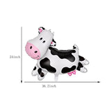 5PCS Cow Foil Balloons Cow Shape Mylar Foil Balloon Baby Shower One 1st Birthday Barnyard Farm Animal Theme Party Decorations
