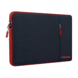 Laptop Case 15.6 Inch Sleeve, Shockproof Protective Water Repellent With Accessory Pocket,Compatible With Mac Pro 16 Inch 2025-2019, Sleeve Bag For Most 15 15.6 16 Notebooks,Black&Red