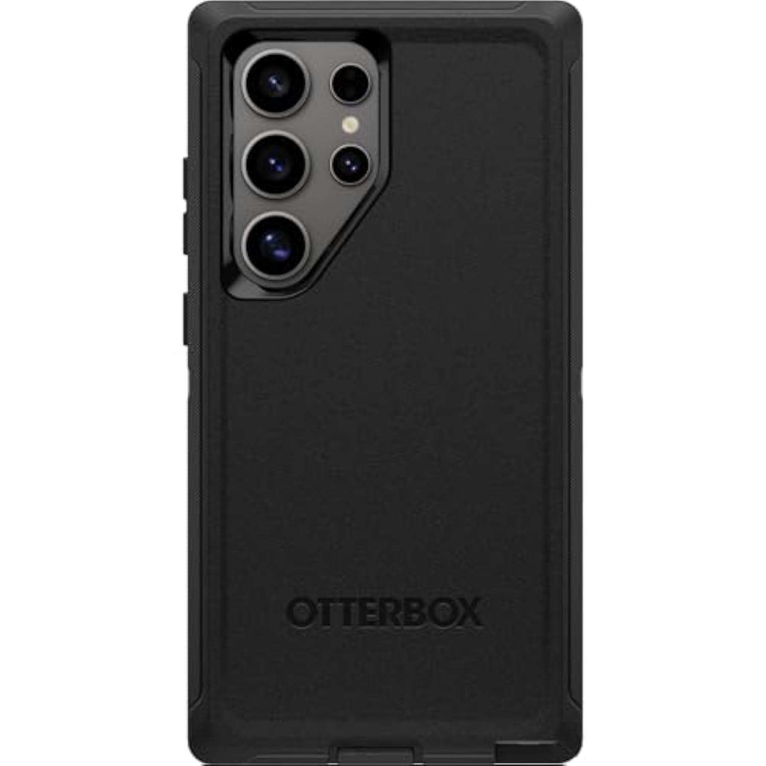OtterBox Samsung Galaxy S24 Ultra Defender Series Case - Black, Rugged & Durable, with Port Protection, Includes Holster Clip Kickstand