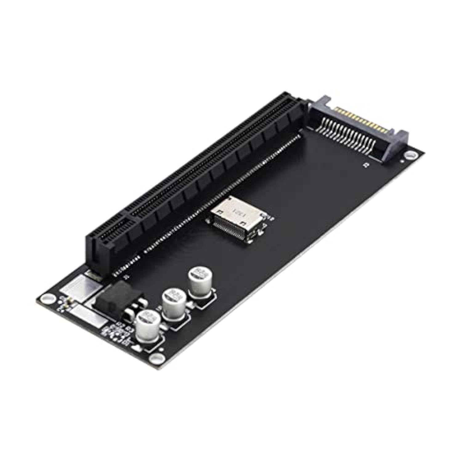 Cablecc Oculink SFF-8612 SFF-8611 to PCIE PCI-Express 16x 4X Adapter with SATA