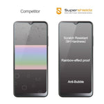 (2 Pack) Designed For Samsung Galaxy A03S Tempered Glass Screen Protector, Anti Scratch, Bubble Free