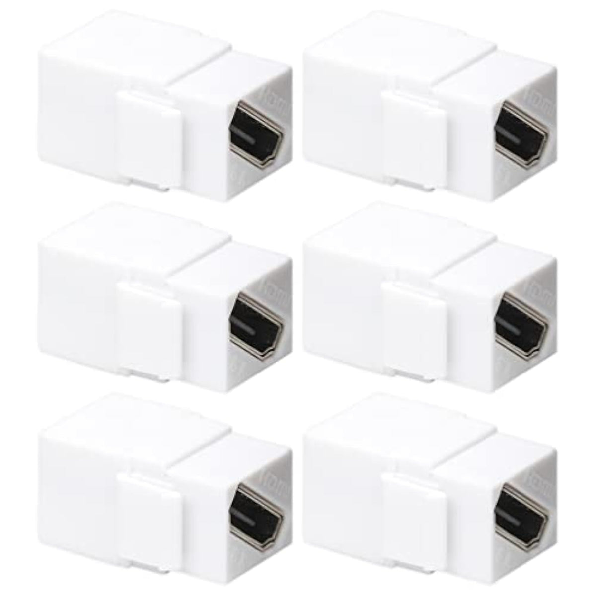 Hdmi Keystone 8K, White Hdmi Keystone Coupler For Hdmi 2.1A Cable Pass Through