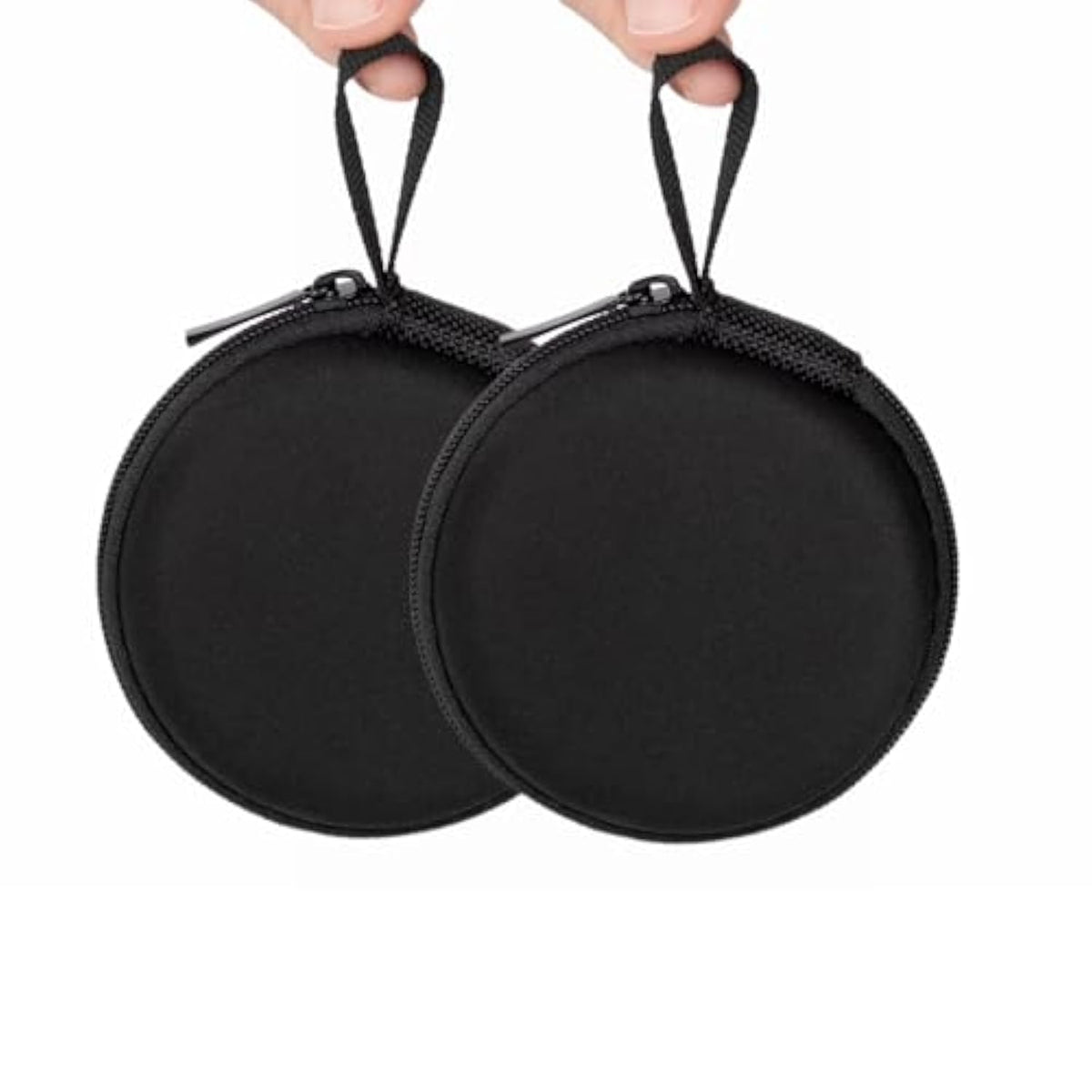 2 Pcs Mini-Portable Hard Shell Earbuds Case For Apple Earpods Headphones Usb-C Wired Ear Buds, For Samsung Galaxy Wired Earbuds, For Jbl Endurance Run 2, Travel Case For Earphones And Earplugs