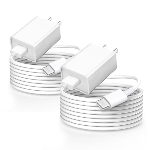 2 Pack 10FT USB C Camera Charger for Arlo Essential Battery Camera 2nd/3rd Gen, Essential Battery Camera XL 2nd/3rd Gen, Essential Pan Tilt, Pro 6/XL
