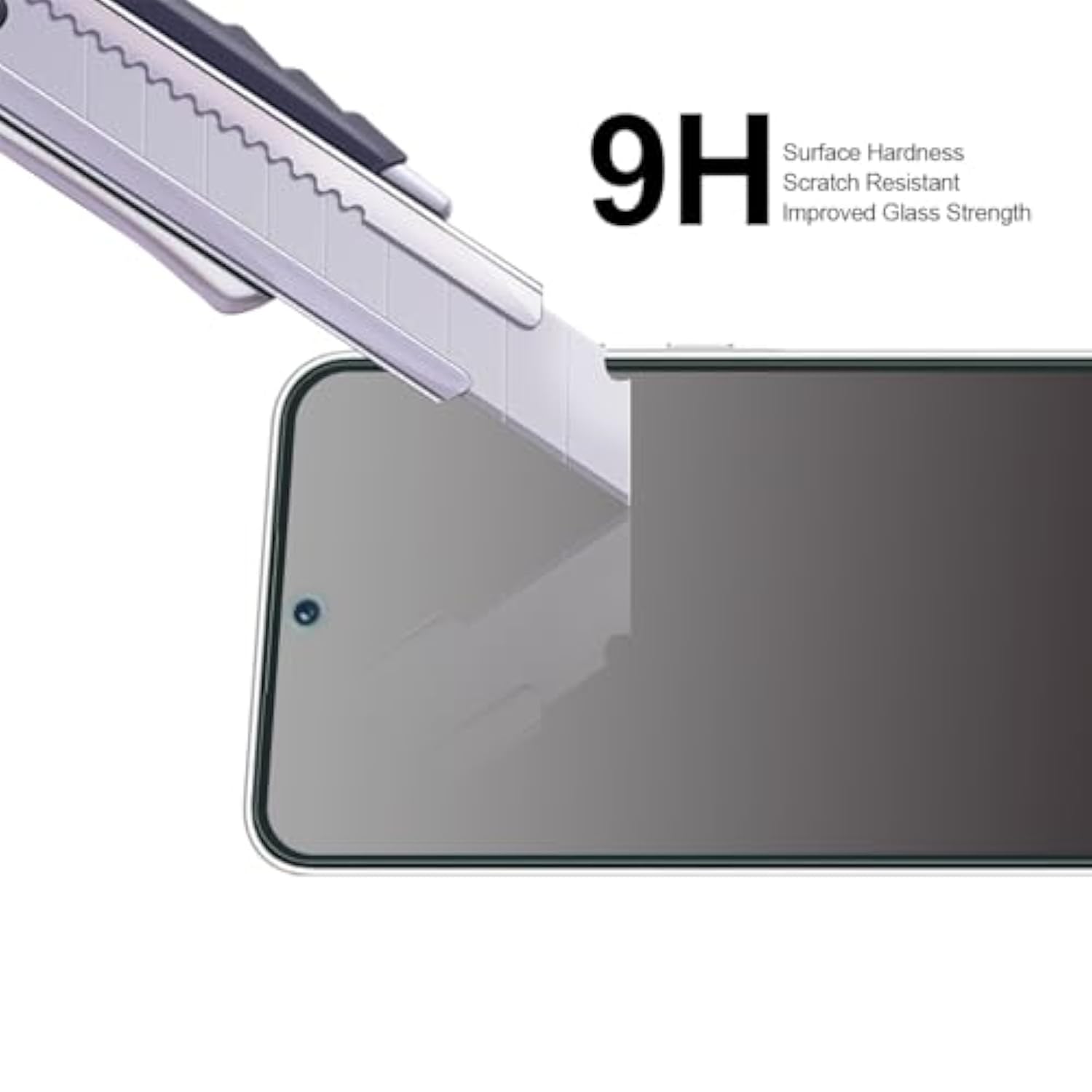 (2 Pack) Designed For Samsung Galaxy A35 5G Tempered Glass Screen Protector, Anti Scratch, Bubble Free