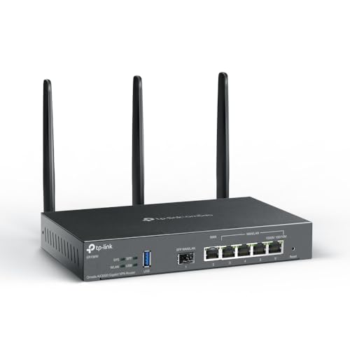 Er706W Omada Gigabit Ax3000 Wifi 6 Vpn Router | 1X Usb 3.0 Support Usb Storage And Lte Backup With Lte Dongle | Supports Omada Mesh | Easy Set-Up
