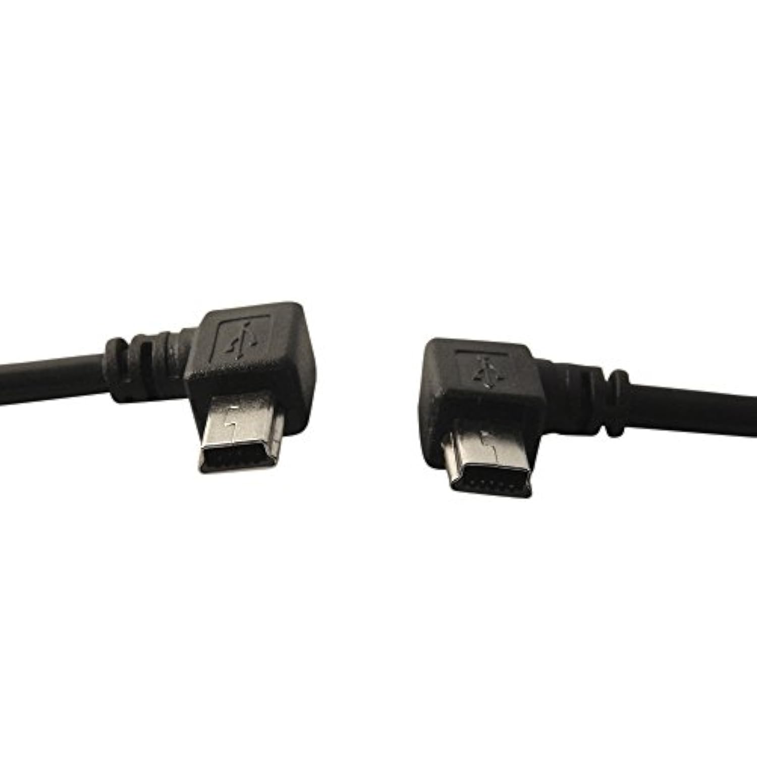 6 Inch Usb 2.0 Mini B Female To Left And Right Angle Mini B Male Extension Cables