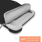 MOSISO Compatible with MacBook Air 15 inch Case 2025 2024 2023 Release M4 A3241 M3 A3114 M2 A2941, Hard Shell&Horizontal Vertical Right Bevel Pockets Bag&Keyboard Cover&Webcam Skin&Screen Film, Black