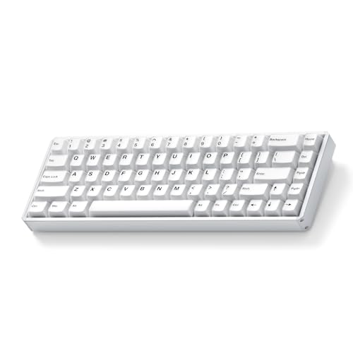 Mod68 8K Rapid Trigger Aluminum Gaming Keyboard Shine-Through Black Transparent Wired He Keyboard, Astroaim Switch