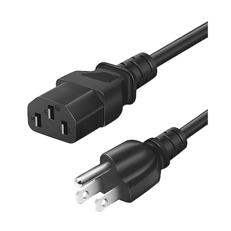 Amplifier Power Cord For Ion Pathfinder 2 3 4 Speaker, Ion Block Rocker Ipa76C/A/S Ipa23 Block Party & Live, Guitar Amp, Explorer Portable Speaker System, 18Awg 3-Prong Charger Cable Replacement 6 Ft