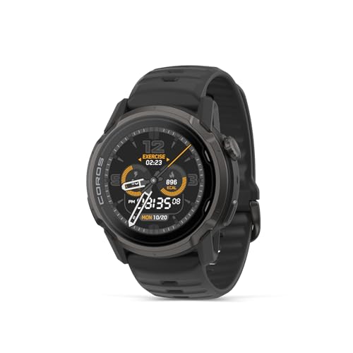 APEX 4 (46mm) GPS Watch, 1.3" MIP Touchscreen, Global maps with Turn-by-Turn Navigation, 41 Days Battery Life, Voice Pins, and Hands-Free Calls, for