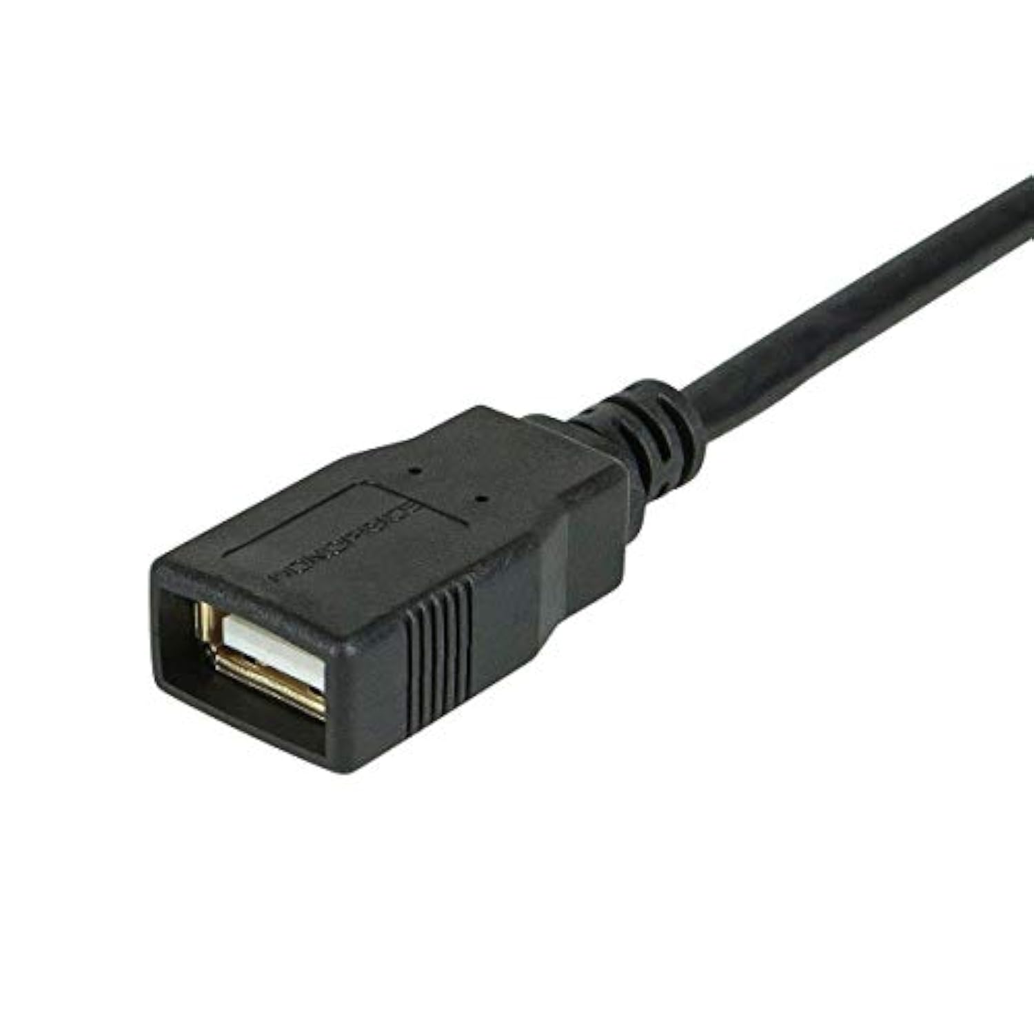 Usb 2.0 Type-A Male To Type-A Female - Extension Cable, Gold Plated, 28/24Awg, 15 Feet, Black