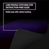 Sony INZONE Mat-D Speed-Type Large Cloth Gaming Mousepad, 480x400mm, Low Friction, Non-Slip Rubber Base, Edge Stitched, 4mm Thickness, Developed with Fnatic