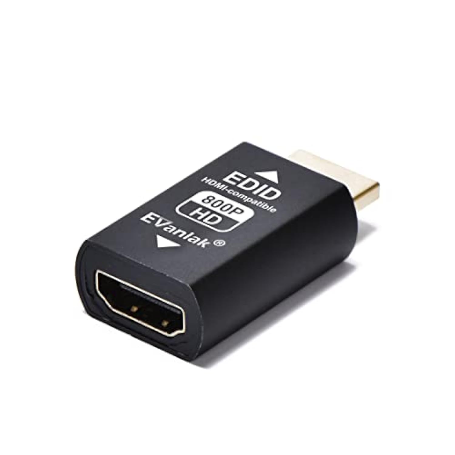 Hdmi Edid Emulator Passthrough Dongle (3Rd Generrtion Premium Aluminum) Elimin