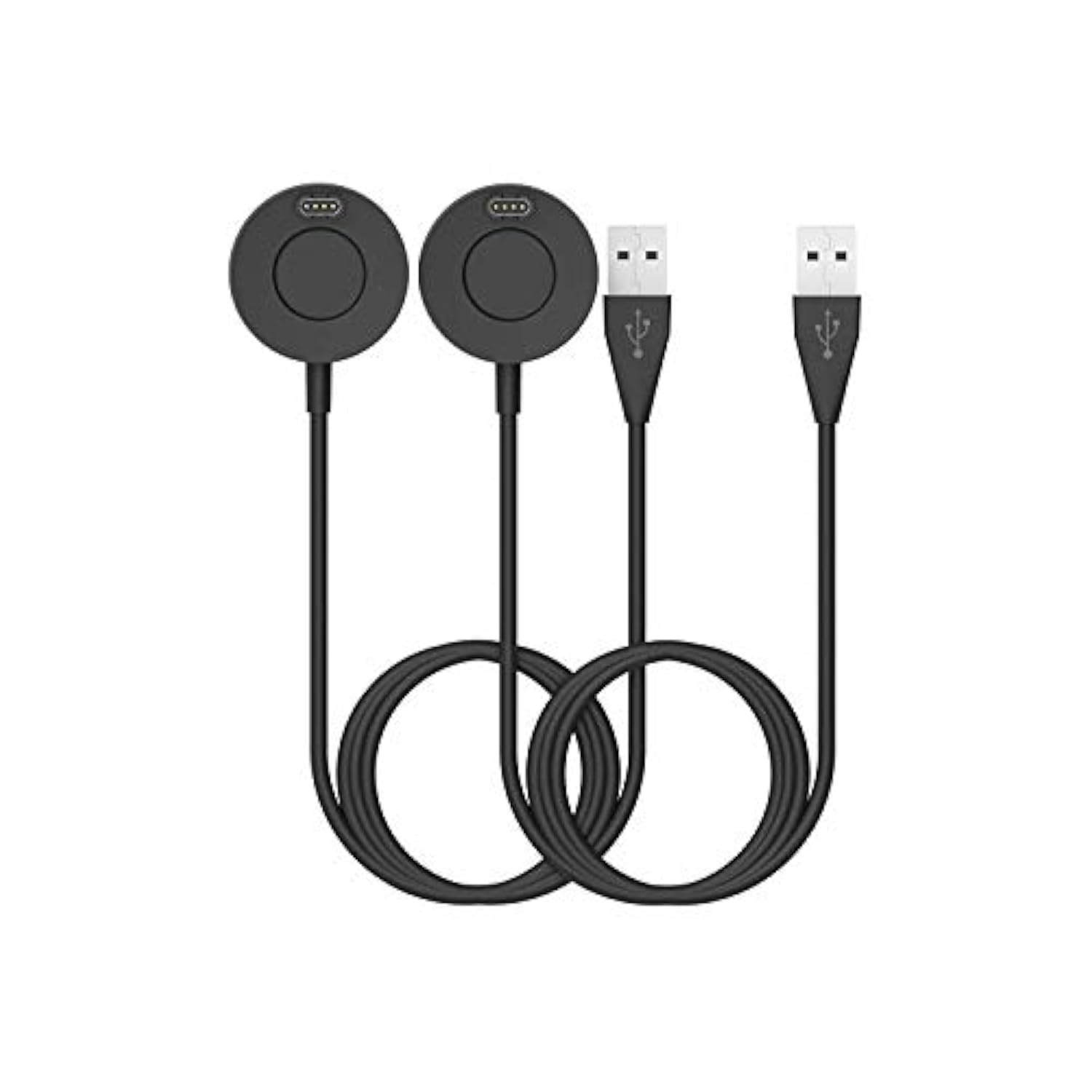 2Pack Charger Compatible With Garmin Venu 3/Venu 3S/Venu 2/Venu 2 Plus/Venu 2S/Venu/Venu Sq 2/Venu Sq/Venu X1 Replacement Usb Charging Cable Date Sync Cord Adapter For Garmin Venu Series Smartwatch
