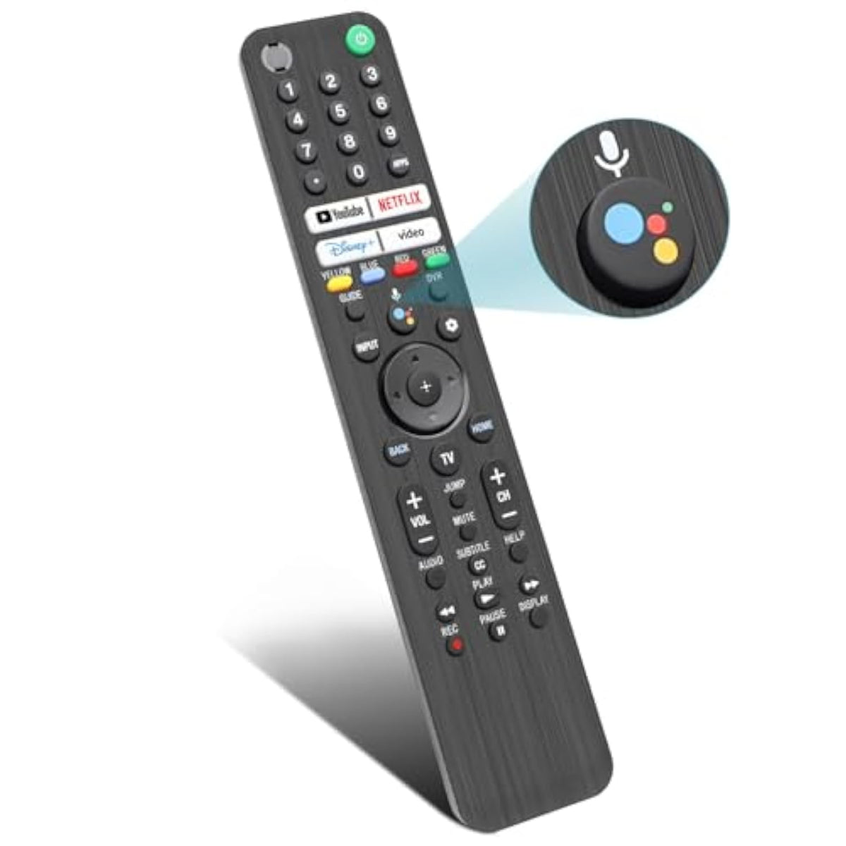 for Sony TV Remote Replacement, Universal for All 2019-2024 Sony Remote Control for Bravia Smart TV with Voice Control. for Bravia XR/XBR/KD/K Series Google/Android TVs. 1-Year .