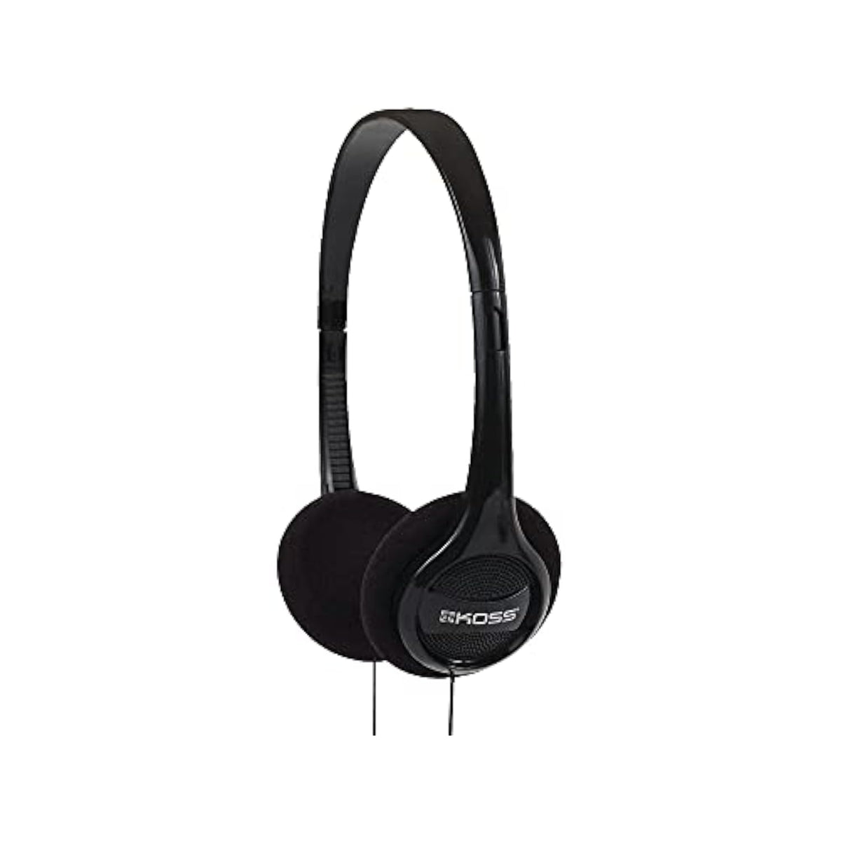 Koss KPH7 Lightweight Portable Headphone, Black