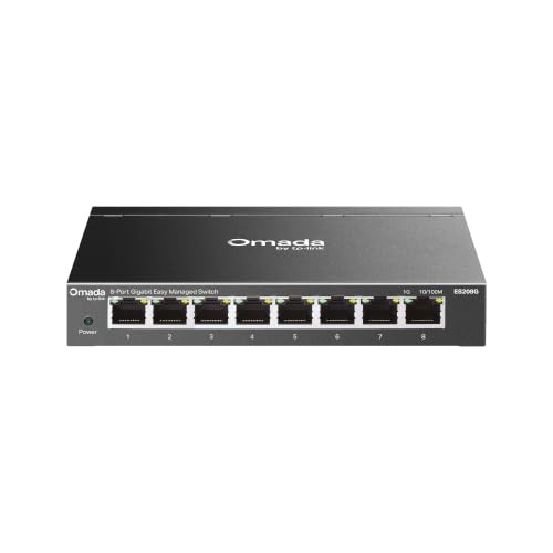 Omada 8-Port Gigabit Easy Managed Switch