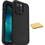LifeProof FR? Series Waterproof Case with Magsafe for iPhone 13 Pro (Only) - with Cleaning Cloth - Non-Retail Packaging - Black