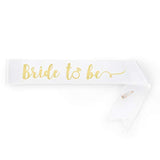 Fetti Bachelorette Party Decorations Kit - Bride To Be Shower Decorations | Sash, Rhinestone Tiara, Veil + Bride Tribe Tattoos