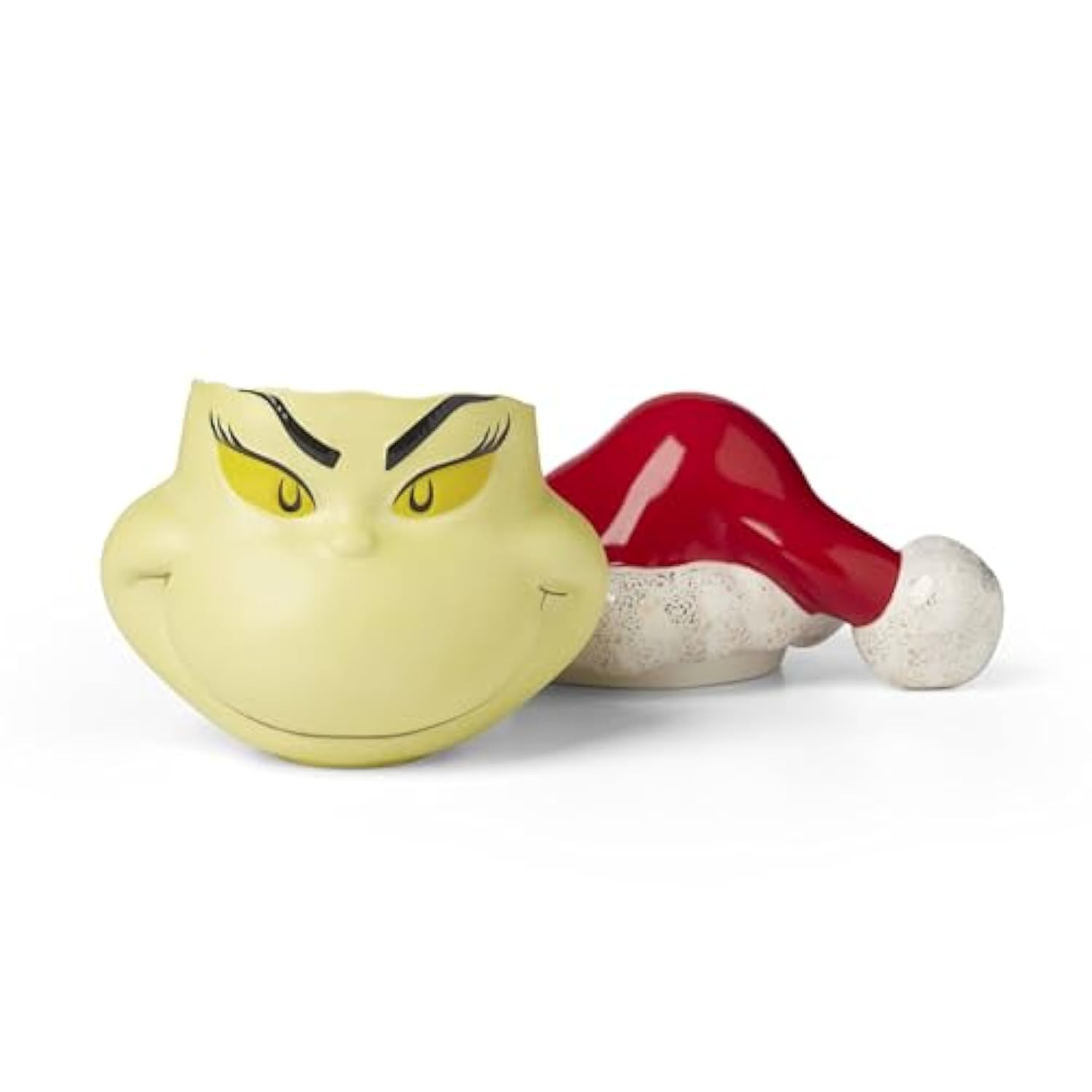 896338 Merry Grinchmas Covered Candy Jar, Christmas & Holiday Decor