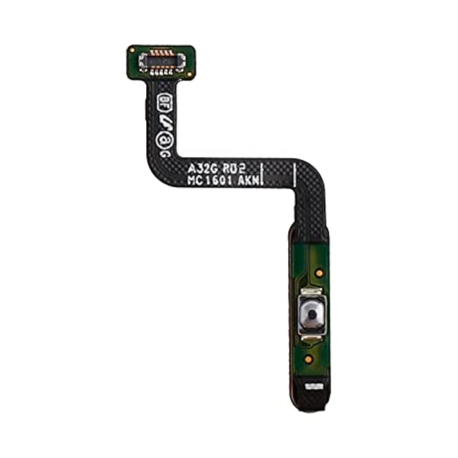 [New] Power Button &Fingerprint Sensor Flex Cable Compatible With Samsung Galaxy A32 5G Sm-A326U Sm-A326F.