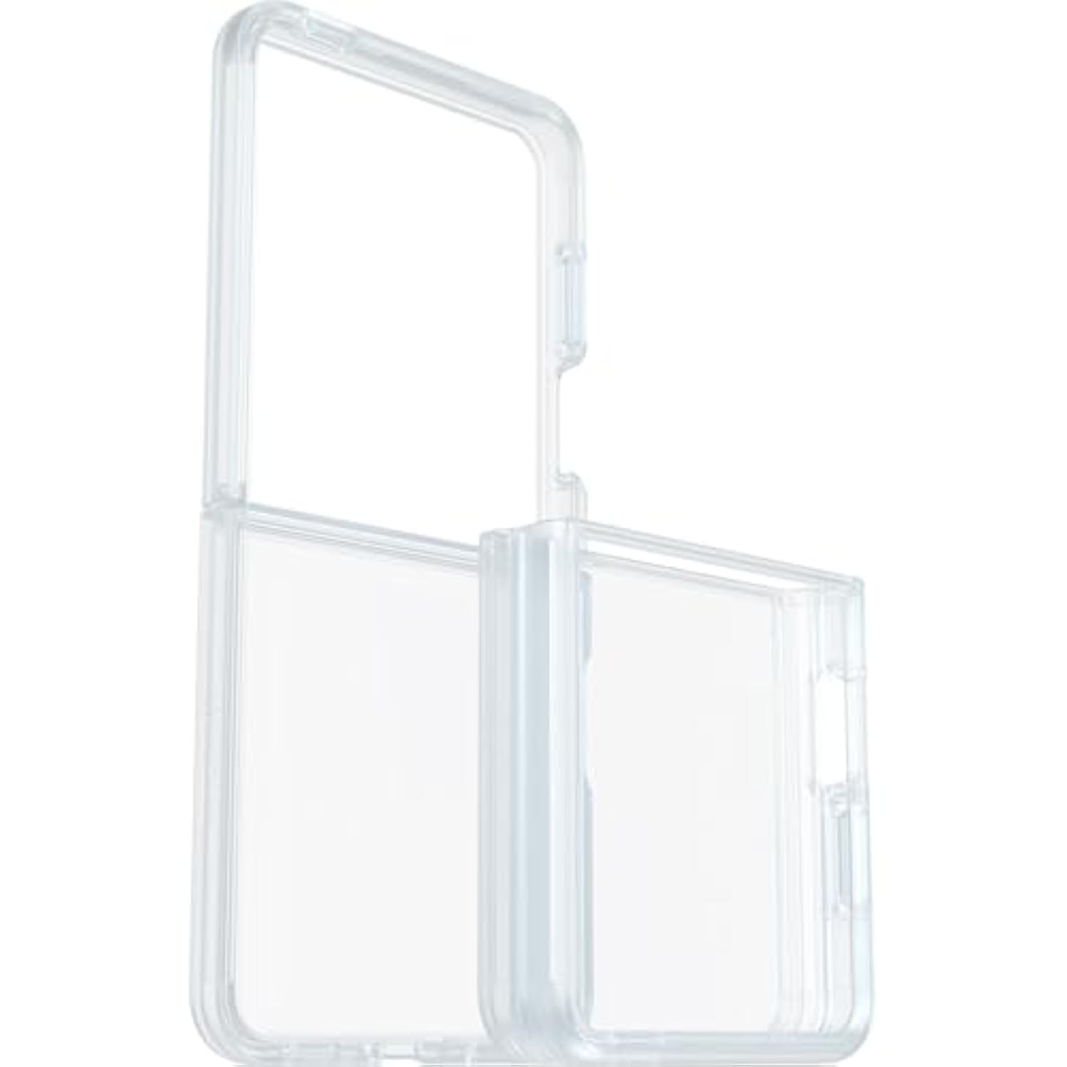 OtterBox Galaxy Z FLIP7 Thin Flex Series Case - Clear, Ultra-Slim, Hard case with Soft Edges, 5G and Wireless Charging Compatible