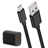 6Ft Long Usb-C & Ac Adapter Power Charger For Mnn, Kyy, Arzopa, Innoview, Uperfect, C-Force, Rehisk, Forhelp, Hotyeah, Vilva, Viewsonic, Visionowl & Other Portable Monitor With Usb C Charge Port