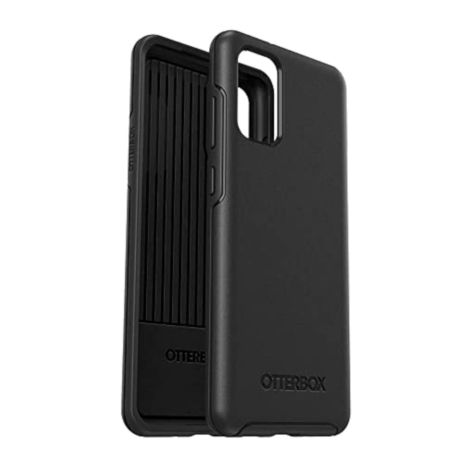 OtterBox Galaxy S20+/Galaxy S20+ 5G (ONLY - Not Compatible with Any Other Galaxy S20 Models) Symmetry Series Case-BLACK, Ultra-Sleek, Wireless Charging Compatible, Raised Edges Protect Camera & Screen