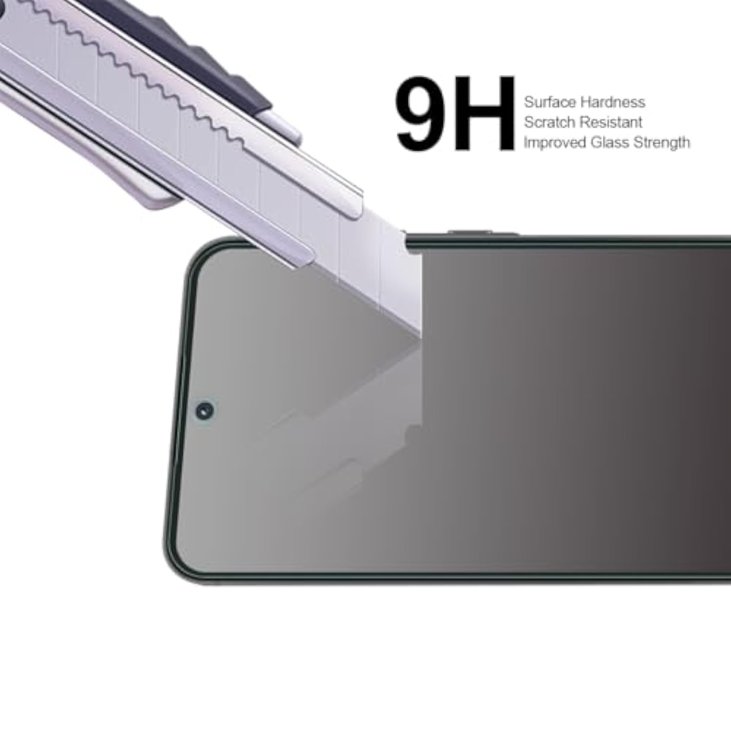 (2 Pack) Designed For Samsung Galaxy A55 5G Tempered Glass Screen Protector, Anti Scratch, Bubble Free