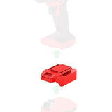 Adapter For Bauer 20V Tools - Compatible With Craftsman New 20V V-20 Model Red-Black Style Batteries (Not B&D) For Powering, No Charging Function, 1 Adapter Only