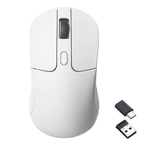 M3 Wireless Gaming Optical Mouse, Tri-Mode 2.4 GHz/Bluetooth 5.1/Wired, PixArt PAW 3395 sensor, 26000 DPI, LED RGB Backlit,79g Lightweight