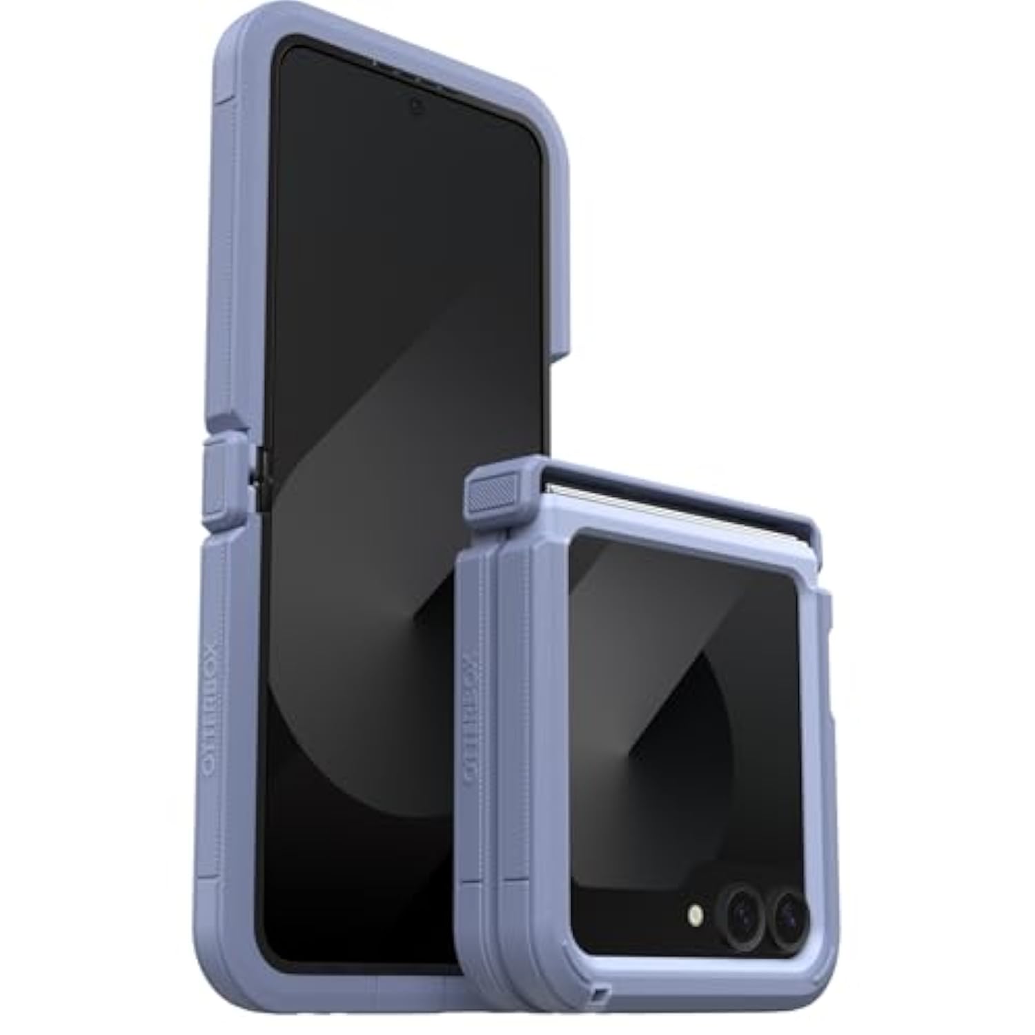 OtterBox Galaxy Z Flip6 Defender Series XT Case - Alpine Lupine (Purple), screenless, screenless, Rugged Hinge Protection, Lanyard Attachment, PowerShare and Wireless Charging Compatible