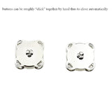 14.8Mm Length Magnetic Buttons Close Effortlessly Strong Bond Manageab