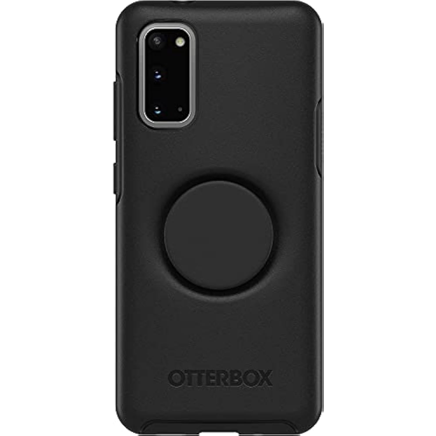OtterBox + Pop Symmetry Series Case for Samsung Galaxy S20 & S20 5G (NOT Plus/Ultra/FE) Non-Retail Packaging - Black