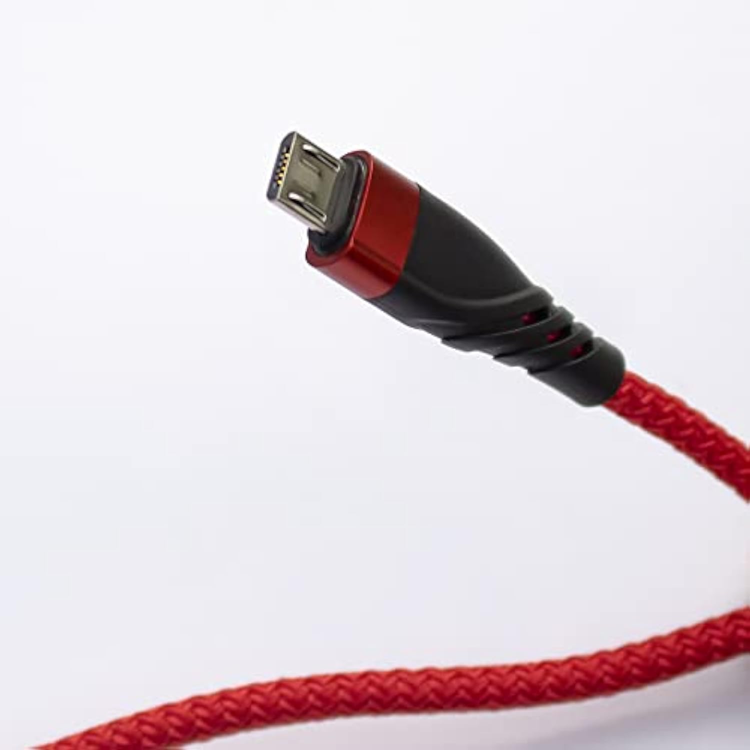 Micro Usb Cable 1Ft[3Pack], Short Usb To Micro Braided Usb 2.0 Fast Charging A