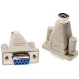 Cablesonline 2-Pack Ps/2 Minidin6 Female To Db9 Serial Female Mouse Adapter, Ad-M01-2