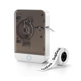 Label Maker Machine With Tape Portable Bluetooth Mini Sticker Printer Wireless Small Labeler With Multiple Templates For Home School Office Organization