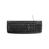 Kensington Pro Fit USB Washable Keyboard, Black (K64407US),17-3/4" Width