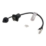 Waterproof Rj45 Male To Female Connector Panel Mount Lan Ethernet Extension Ca