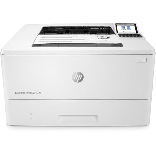 Laserjet Enterprise M406Dn Monochrome Printer With Built-In Ethernet & 2-Sided Printing (3Pz15A)