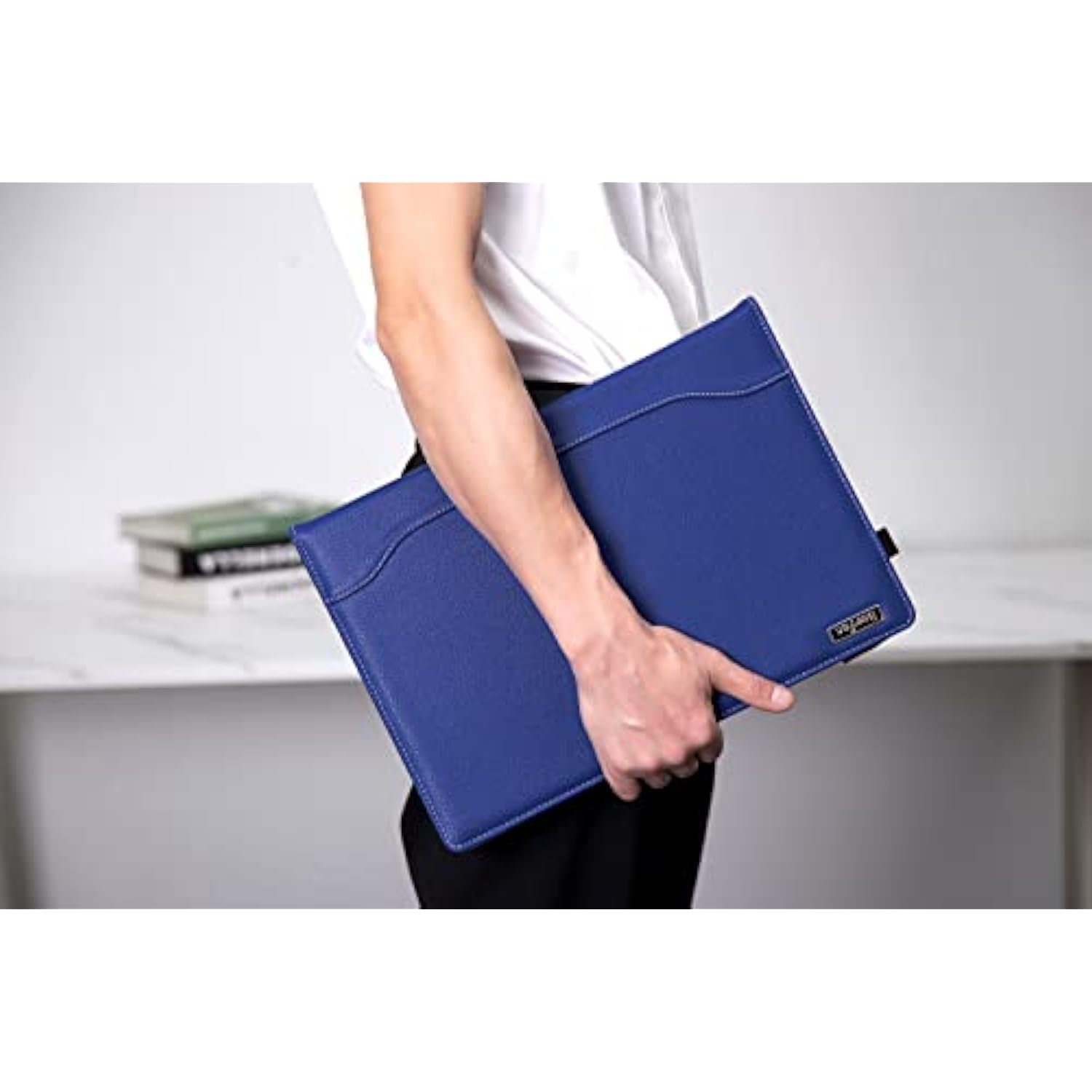 Laptop Case Cover Compatible With Dell Inspiron 16 Plus 7610 7620 7630 7635 7640 7650 16 Inch Notebook Sleeve Pu Leather Stand Hard Protective Skin
