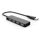 Usb Hub, Usb Splitter,Usb 4-Port Adapter,Usb Extender For For Laptop, Pc, Macb