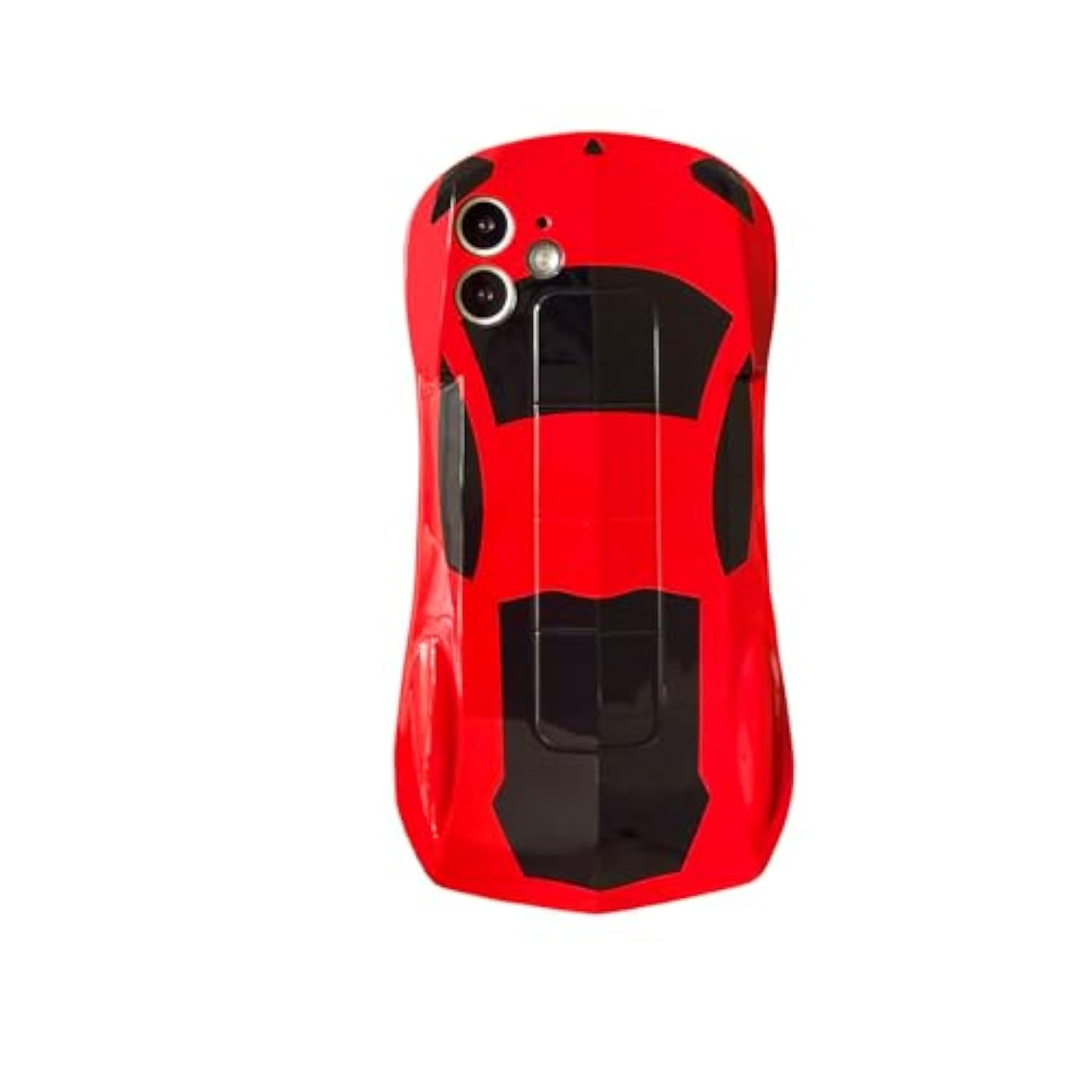Case For Iphone 12 For Teen Boys Girls, 3D Race Sport Car Design Iphone12 Phone Cover Kids, Cute Cool Sturdy Soft Iphone 12 Cover (Red Car)