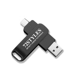 Infinity Dress Tutorials - 32 Gb Flash Drive 2 In 1 Usb + Usb Type C
