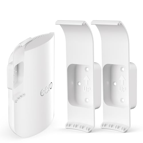 Eero Max 7 Wall Mount Bracket, Router Holder For Eero Max 7 Tri-Band Mesh Wifi System, Hidden Cable Management - Save Space(1 Pack)